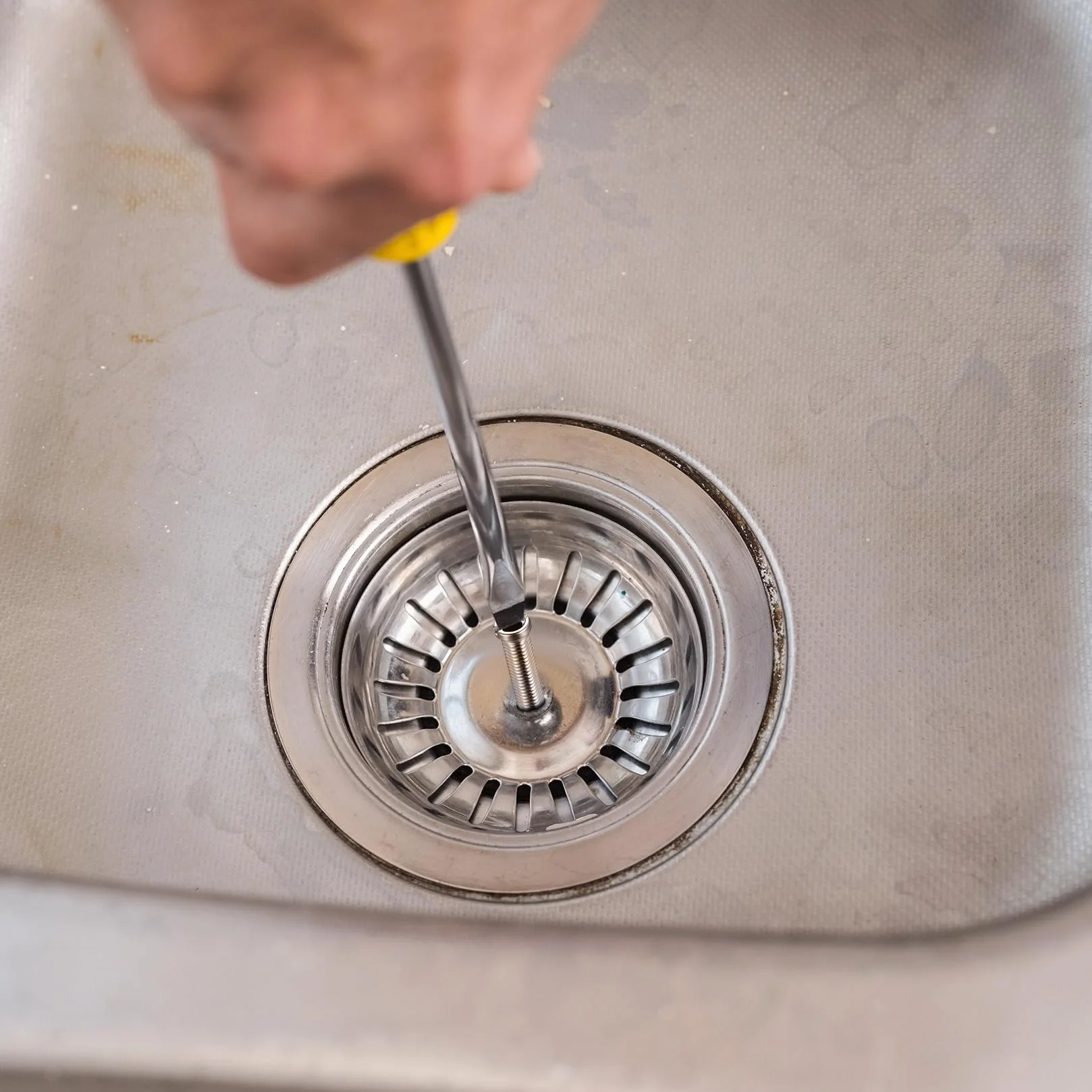 5 Pz vite Cava Tappo Lavandino Cucina, 45mm Vite a Spina in Acciaio Inox per Scarichi Valvola Filtro Lavello